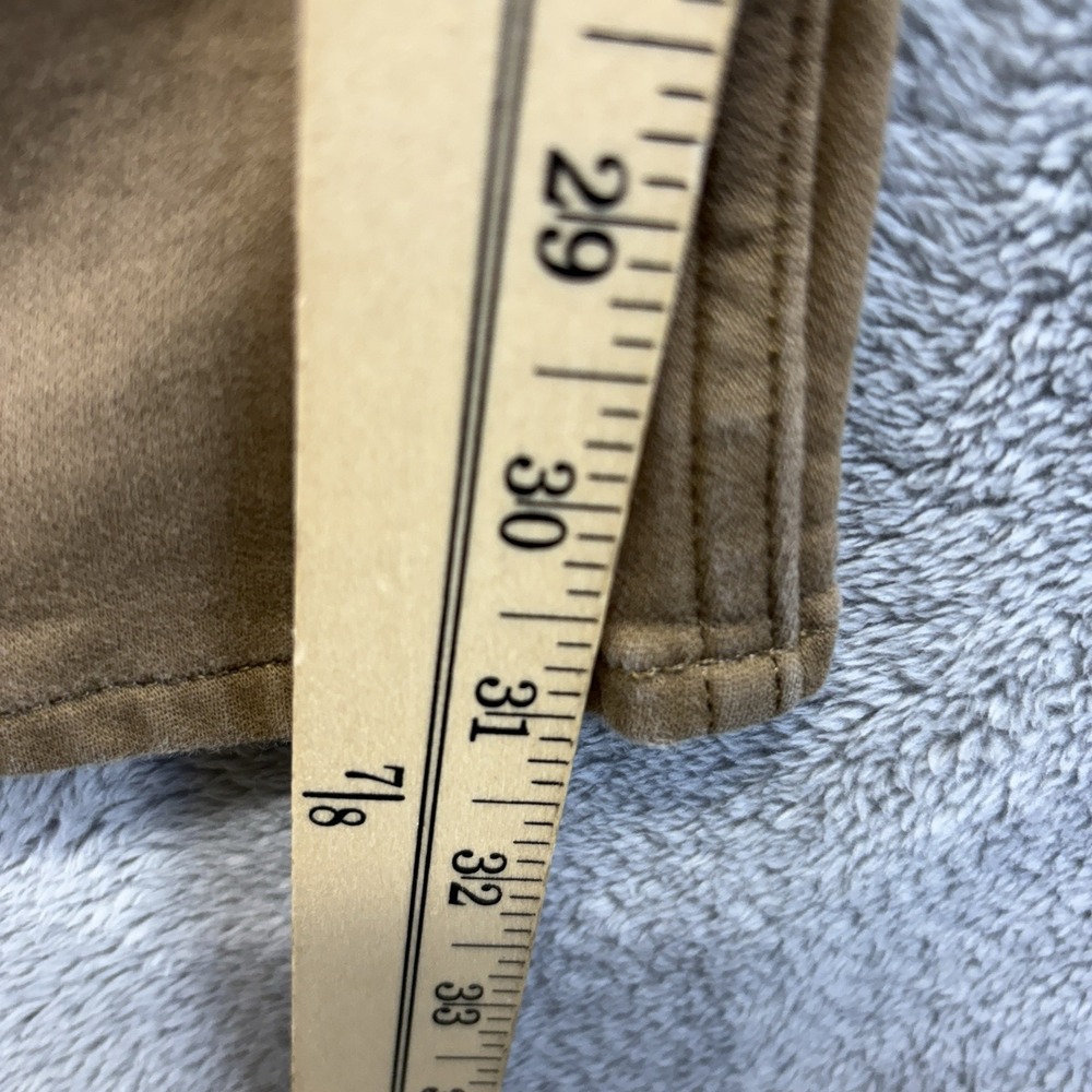 Banana Republic Pants Mens 38X32 Brown Straight Mid Rise Stretch Preppy - Picture 6 of 10
